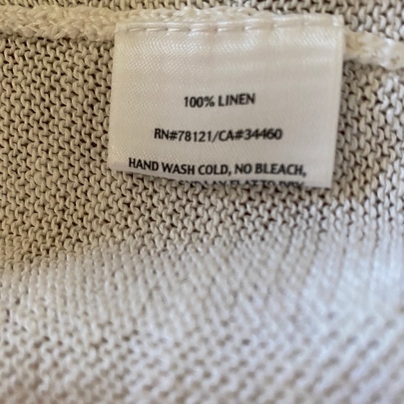 Eileen Fisher linen cardigan - Picture 5 of 6